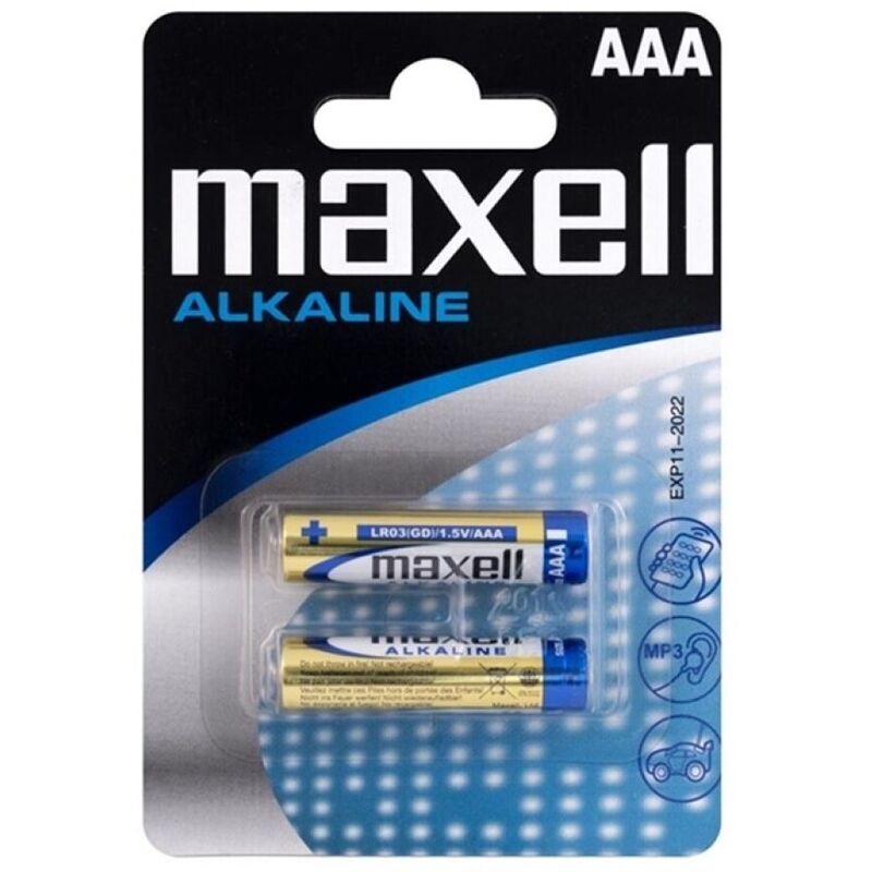 Batterie alcaline AAA a lunga durata per telecomandi e sex toy MAXELL
