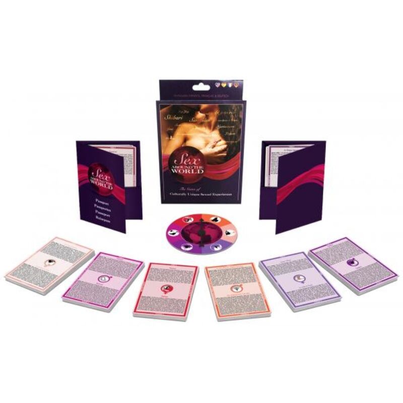 KHEPER GAMES Sex Around the World Travel Edition gioco da tavolo erotico
